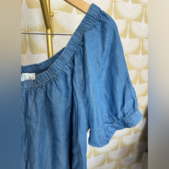 Kate Spade New York Broome Street Short Sleeve/Off the Shoulder Blouse - Picture 3 of 6